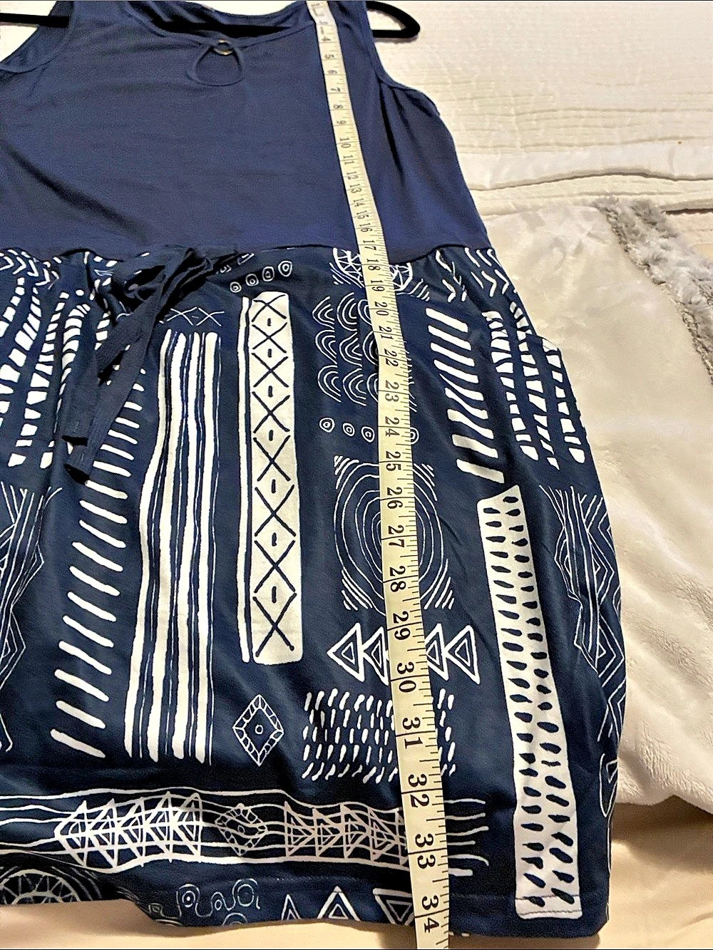 Geometric Mini Dress - Picture 11 of 13